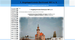 Desktop Screenshot of angelsportverein-dortmund.de